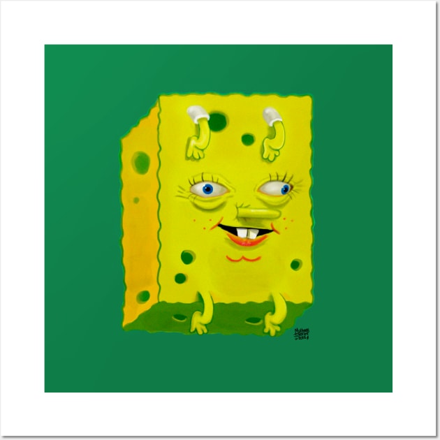 Ugly Spongebob Wall Art by MatheussBerant